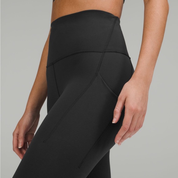 NWT (2) lululemon Wunder Train Pockets Black - TWO pairs - Picture 7 of 9